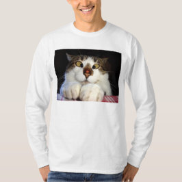 Camiseta Gato y mariquita bizcos