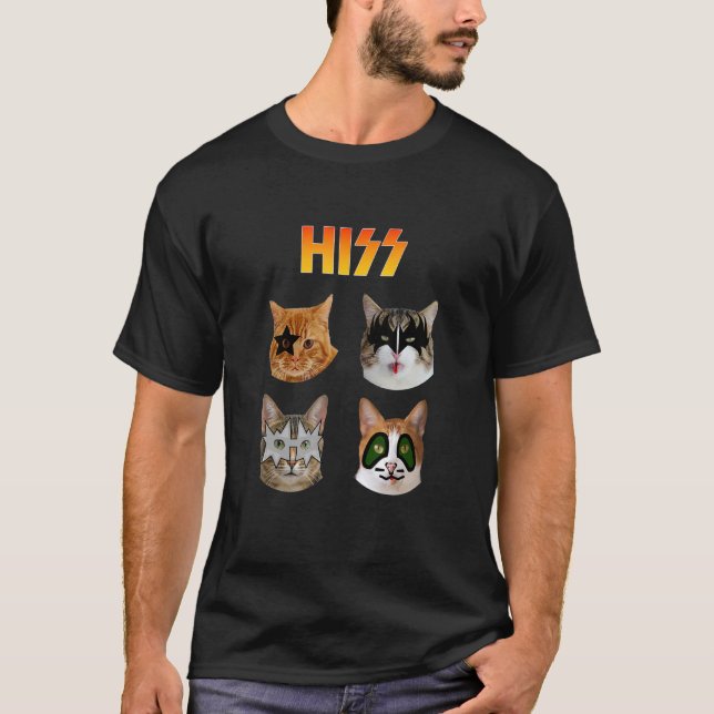 Camiseta Gato Y Música De Su Gato (Anverso)