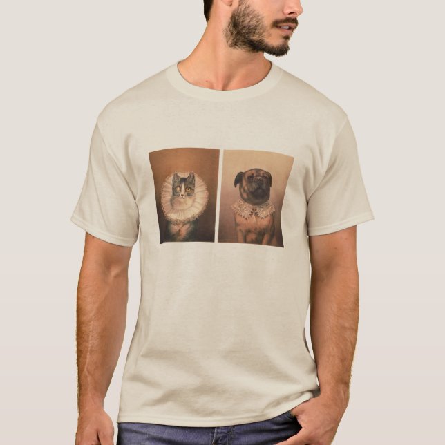 Camiseta Gato y Perro (Anverso)