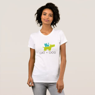 Camiseta gato y perro