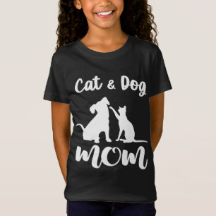 Camiseta Gato y perro Mascotas animales adoran el cachorro