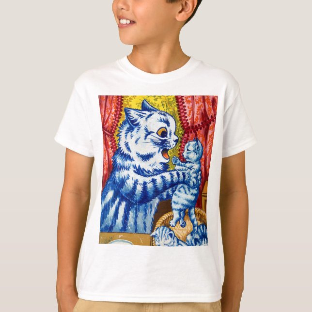 Camiseta Gato y sus gatitos (Anverso)