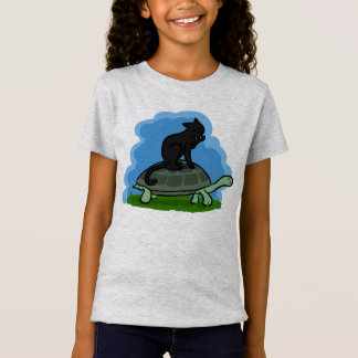 Camiseta Gato y Tortuga