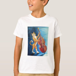 Camiseta Gato y un violín