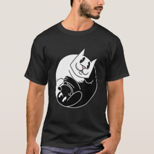 Camiseta Gato Ying Perro Yang