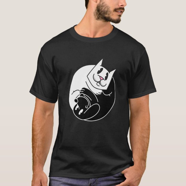 Camiseta Gato Ying Perro Yang (Anverso)