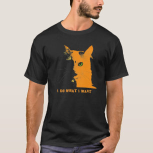 Camiseta Gato Yo Hago Lo Que Quiero