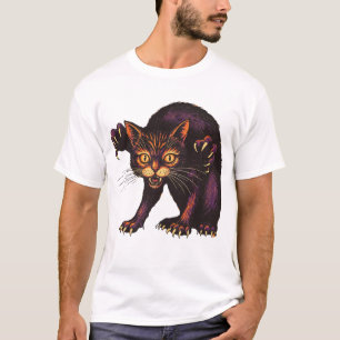 Camiseta Gato Zombie Divertido Espeluznante Adorable Gatito