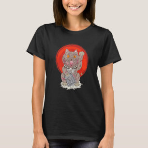 Camiseta Gato Zombie Halloween Para Niño Niña