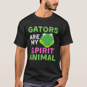 Camiseta Gator Chicas Alligator Print Zoo Kids Gift Pullove