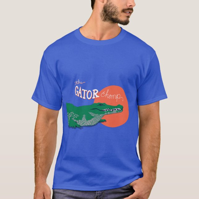 Camiseta Gator Chomp de Deb Jeffrey (Anverso)