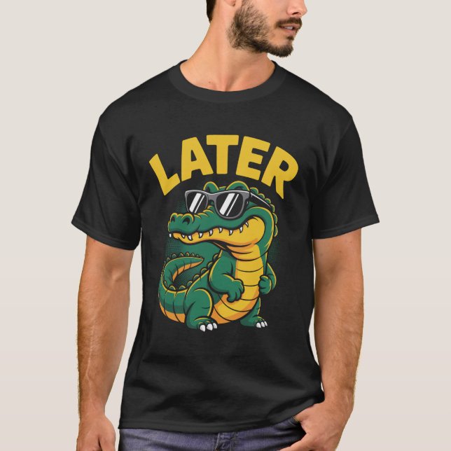 Camiseta Gator de ligador posterior (Anverso)