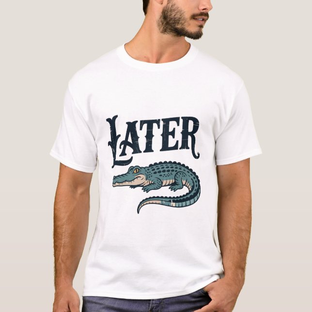 Camiseta Gator de ligador posterior (Anverso)