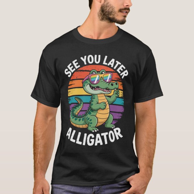 Camiseta Gator de ligador posterior (Anverso)