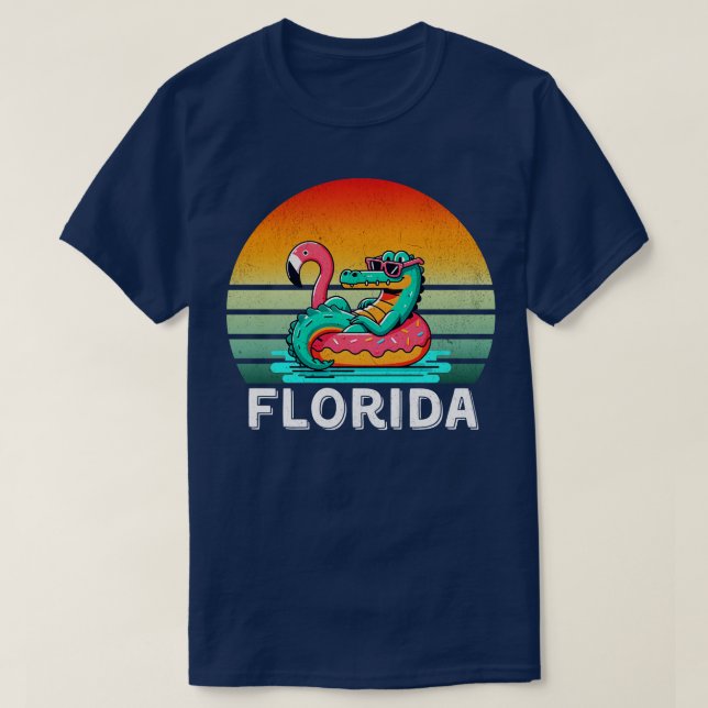 Camiseta Gator Florida Beach Vibes (Diseño del anverso)