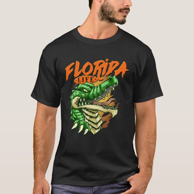 Camiseta Gator Florida Life V2 (Anverso)