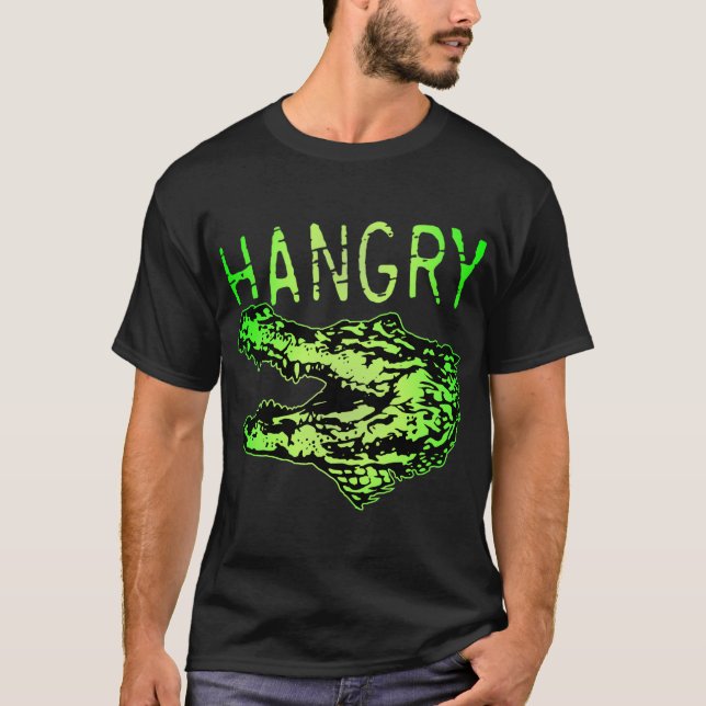 Camiseta Gator hangry #USAPatriotGraphics ©WhiteTigerLLC.C (Anverso)