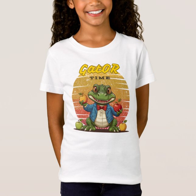 Camiseta Gator Time Retro Vibe (Anverso)