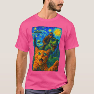 Camiseta GatoRe OVNI Sie retro