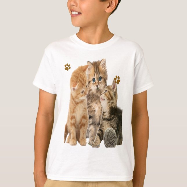 Camiseta Gatos (Anverso)