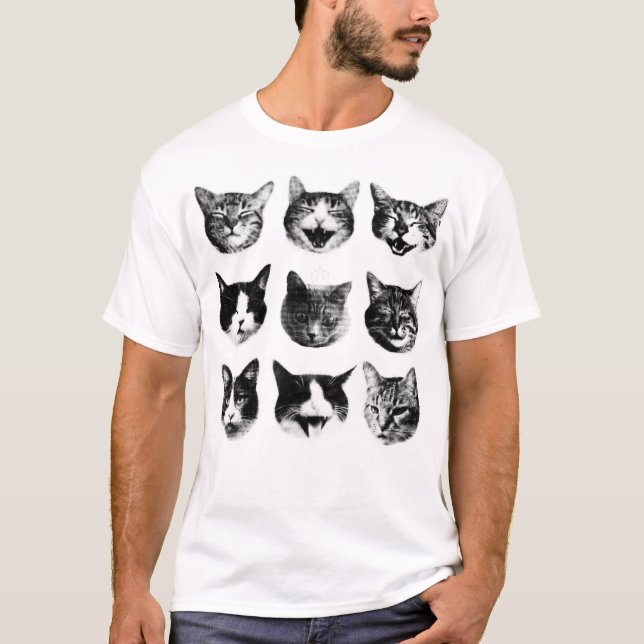 Camiseta Gatos (Anverso)