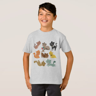 Camiseta Gatos