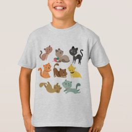 Camiseta Gatos