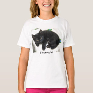 Camiseta gatos
