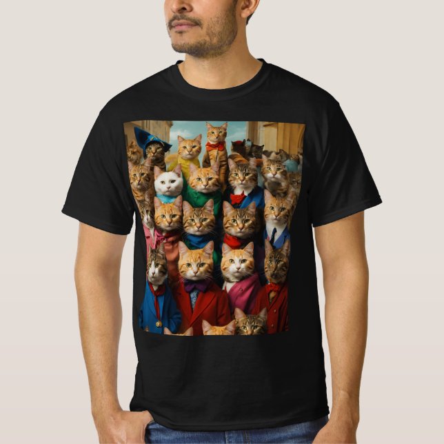 Camiseta Gatos (Anverso)