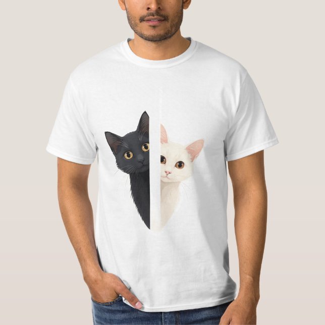 Camiseta gatos (Anverso)