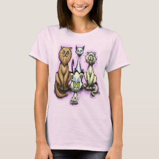 Camiseta Gatos