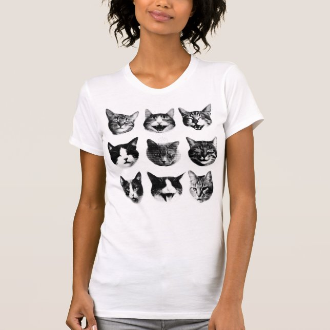 Camiseta Gatos (Anverso)