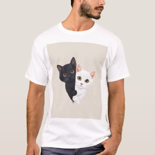 Camiseta gatos