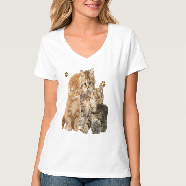 Camiseta Gatos (Anverso)