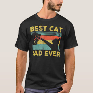 Camiseta Gatos 365 Mejor Gato Papi Gracioso Padre Gato Padr