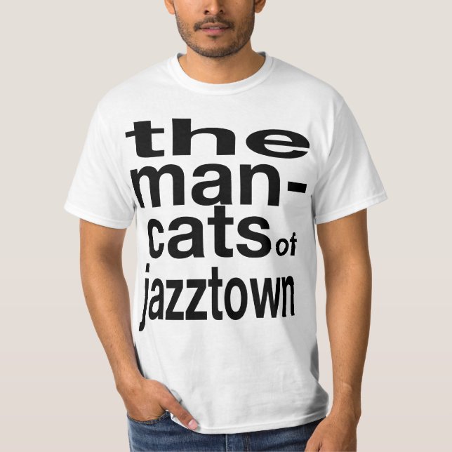 Camiseta gatos 3 del hombre (Anverso)