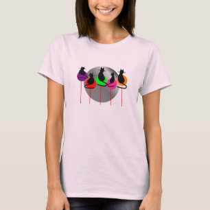 Camiseta gatos 5 del lollipop