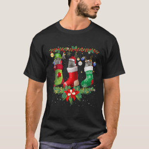 Camiseta Gatos Al Aire Libre Británicos En Navidades Enfre