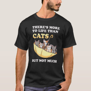 Camiseta Gatos al Revés Paraguas Gatito Humor de Mascotas