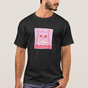 Camiseta Gatos alérgicos de mujeres solteras que dicen rela