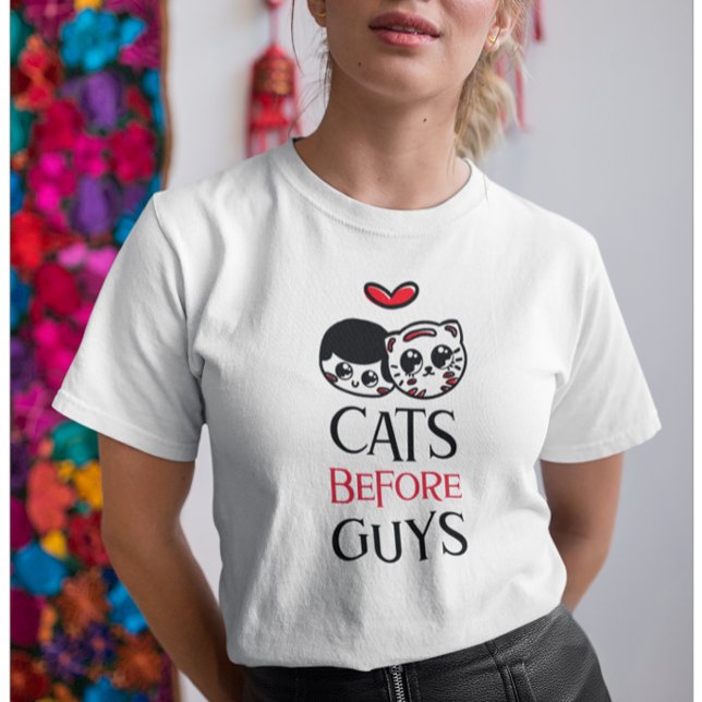 Camiseta Gatos antes que los chicos (Subido por el creador)