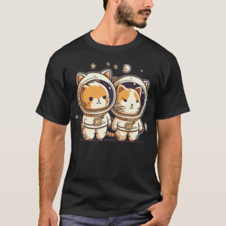 Camiseta Gatos astronautas-01