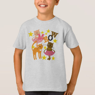Camiseta Gatos bailando