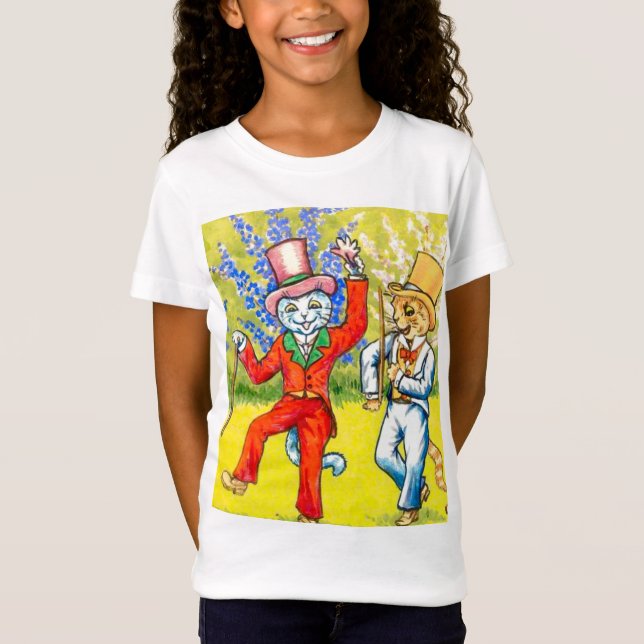 Camiseta Gatos Bailarines (Anverso)