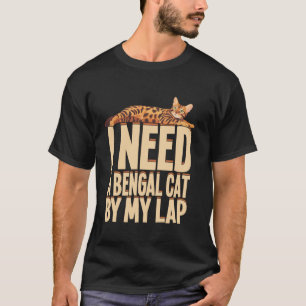 Camiseta Gatos Bengal Amante de Gatitos Gato Bengal en mi R