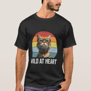 Camiseta Gatos Bengalíes SALVAJES EN EL CORAZÓN Gatos Benga