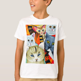 Camiseta Gatos brillantes y Hermosos