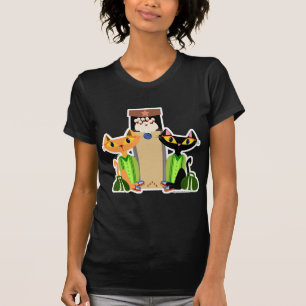 Camiseta Gatos callejeros grandes del dibujo animado