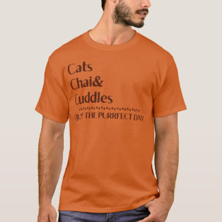 Camiseta Gatos Chai Mimos Ella Día Perfecto retro
