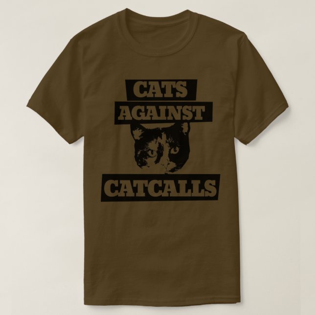 Camiseta Gatos contra las Llamadas Catellanas2 (Diseño del anverso)